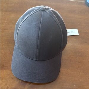 Aritzia Classic Rich Mocha Brown Baseball Cap